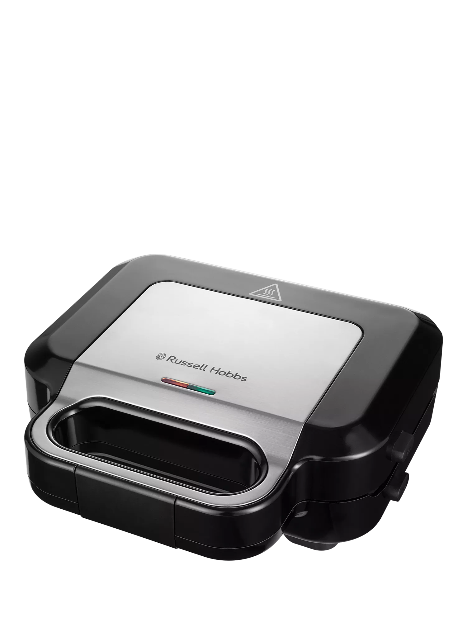 Russell Hobbs 3-in-1 sandwich panini waffle maker black silver - British product