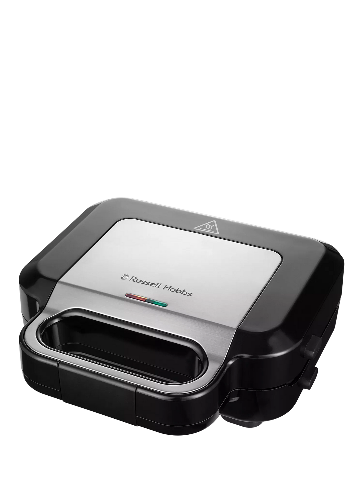Russell Hobbs 3-in-1 sandwich panini waffle maker black silver - British product