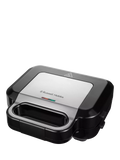 Russell Hobbs 3-in-1 sandwich panini waffle maker black silver - British product