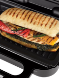 Russell Hobbs 3-in-1 sandwich panini waffle maker black silver - British product