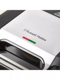 Russell Hobbs 3-in-1 sandwich panini waffle maker black silver - British product