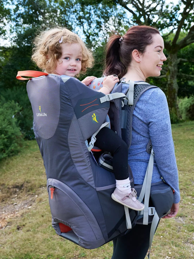 LittleLife Cross Country S4 child back carrier grey (British brand)