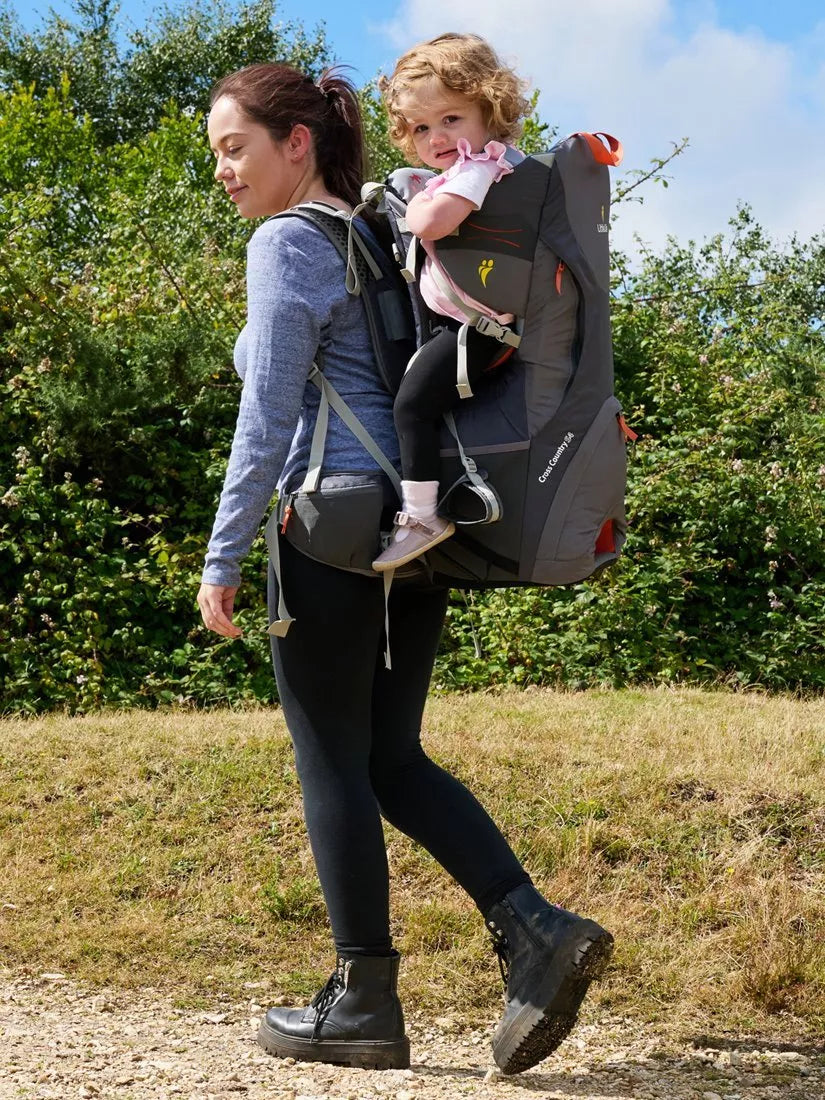 LittleLife Cross Country S4 child back carrier grey (British brand)