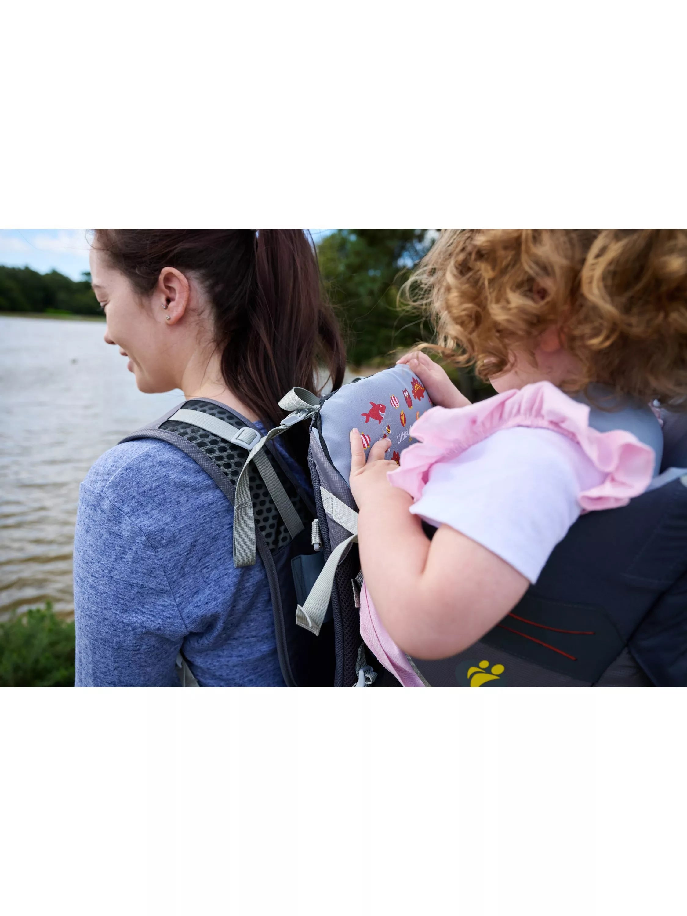 LittleLife Cross Country S4 child back carrier grey (British brand)