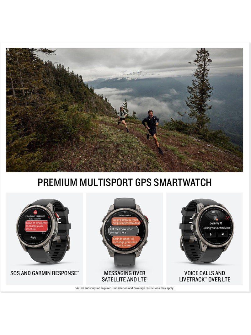 Garmin fnix 8 Pro AMOLED multisport smartwatch Graphite British product