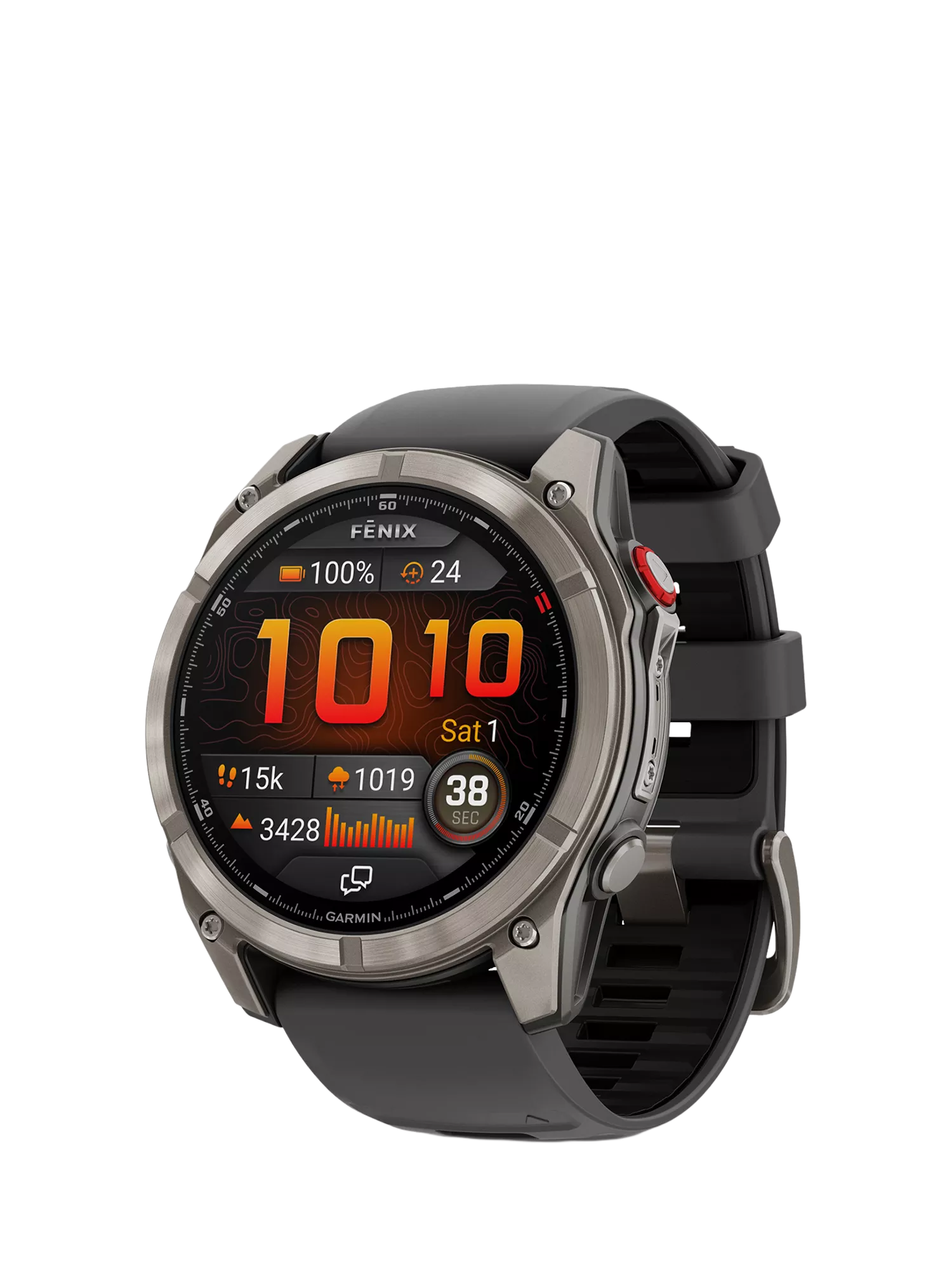Garmin fēnix 8 Pro AMOLED GPS Multisport Smartwatch, Graphite, 51mm