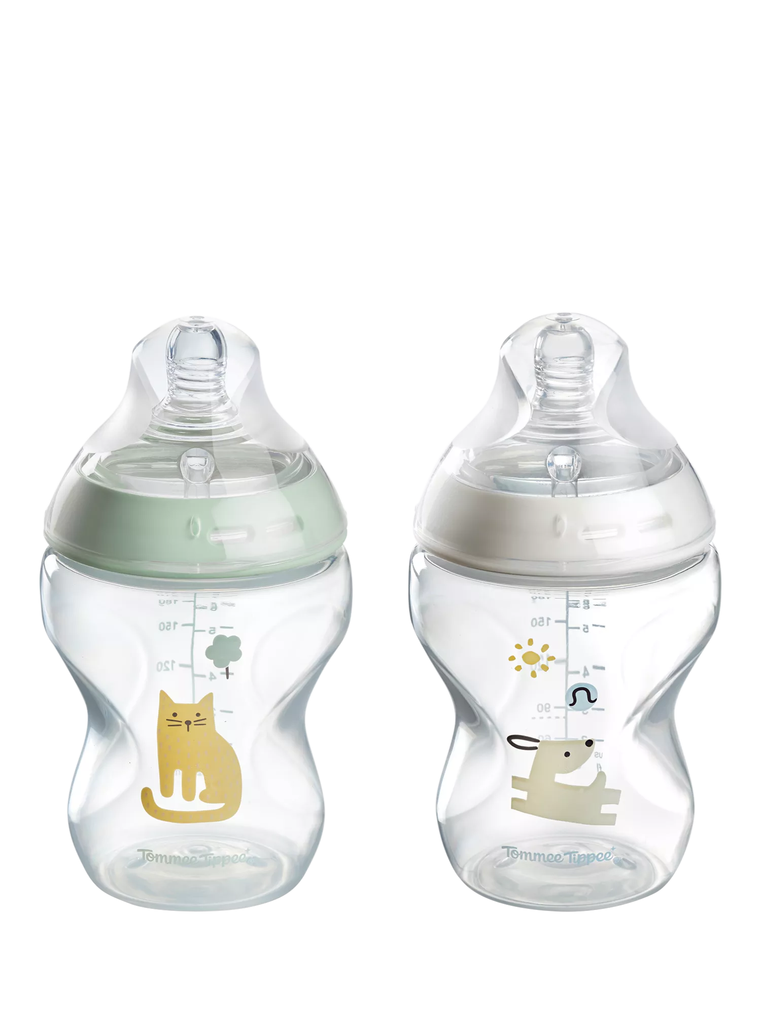 Tommee Tippee Natural Start Anti-Colic baby bottle 260ml pack of 2 - British product