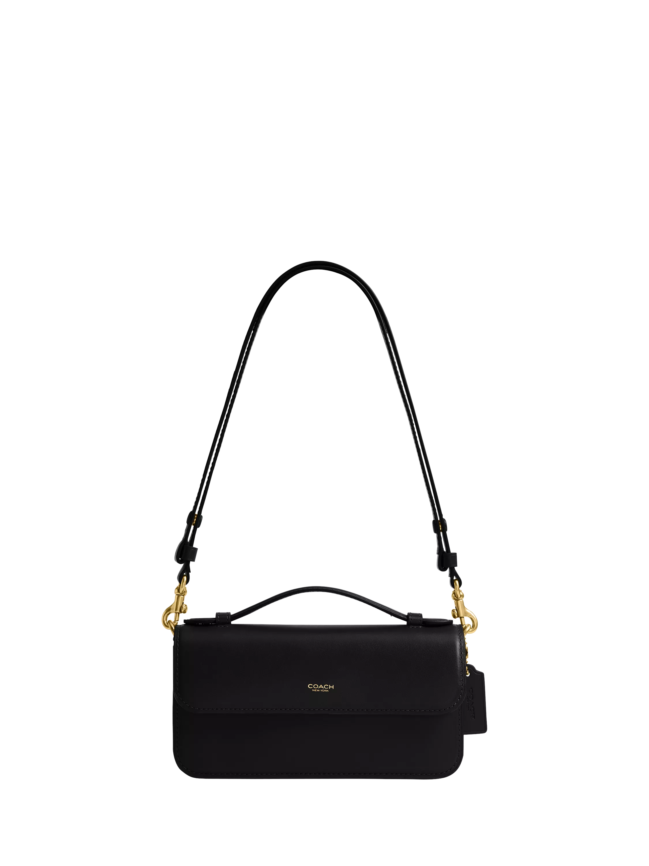 Coach Elora leather crossbody clutch bag (British brand)