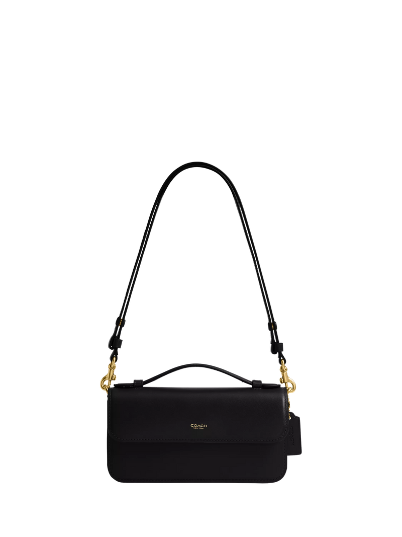 Coach Elora leather crossbody clutch bag (British brand)