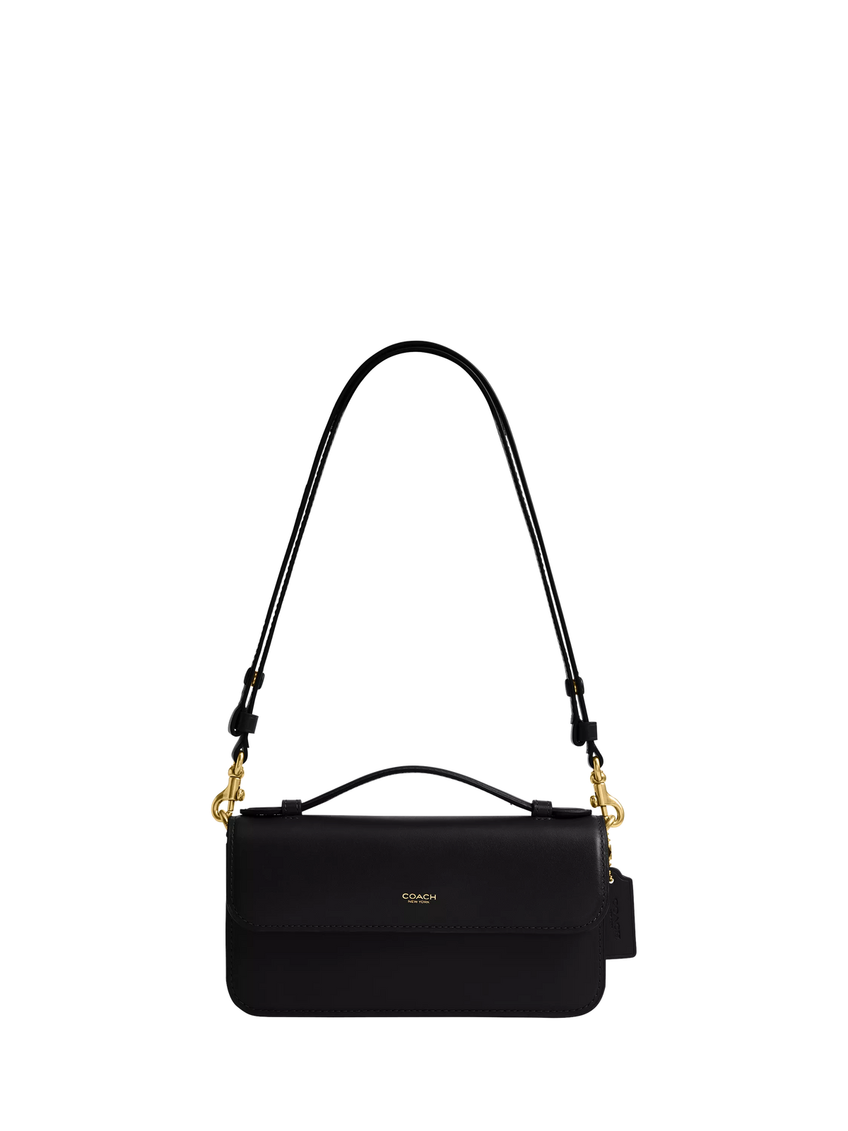 Coach Elora leather crossbody clutch bag (British brand)