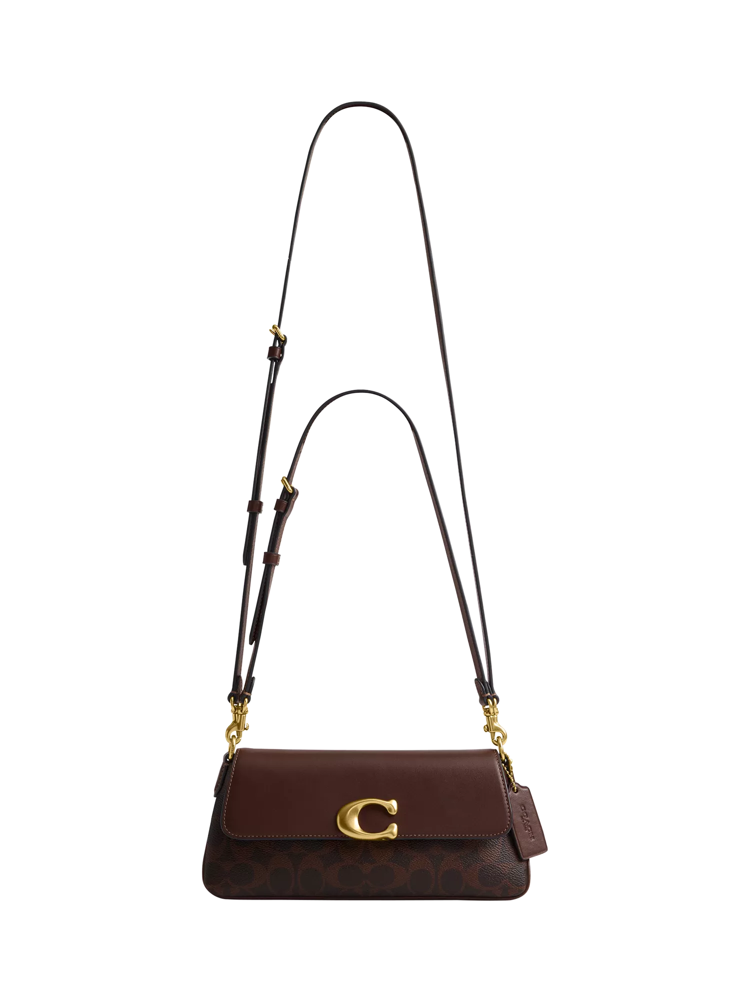 Coach Jet Leather Shoulder Bag