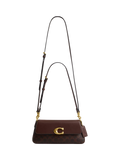 Coach Jet Leather Shoulder Bag