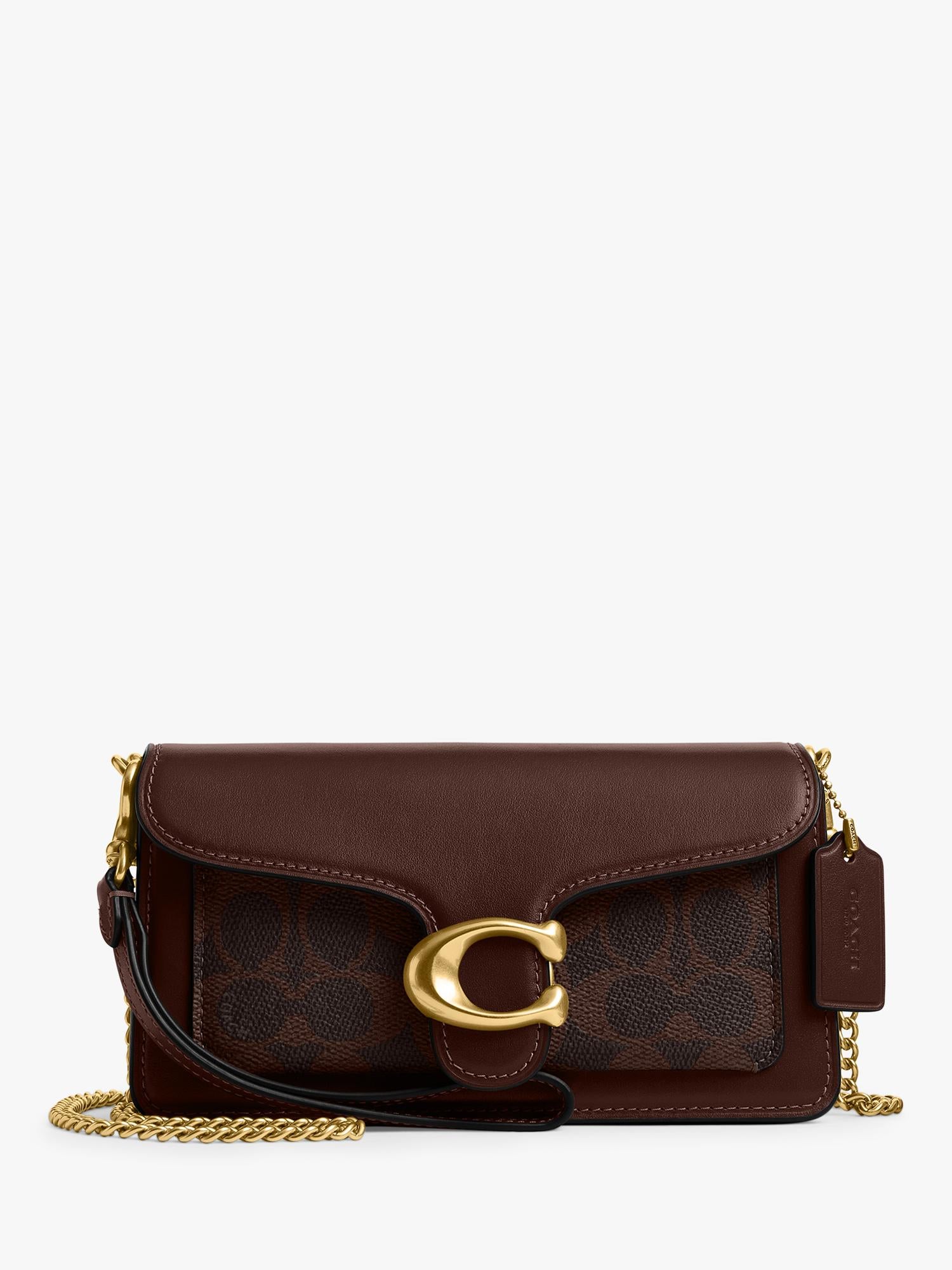 Coach Tabby 19 crossbody bag in leather, UK version
