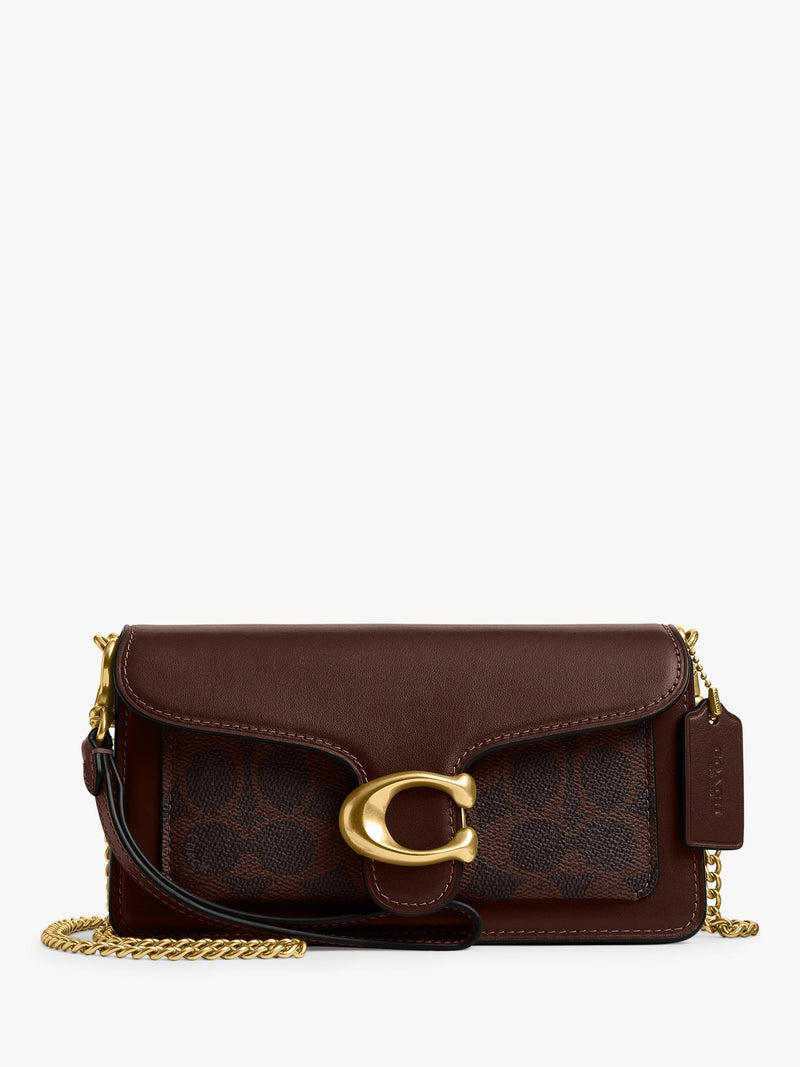 Coach Tabby 19 crossbody bag in leather, UK version