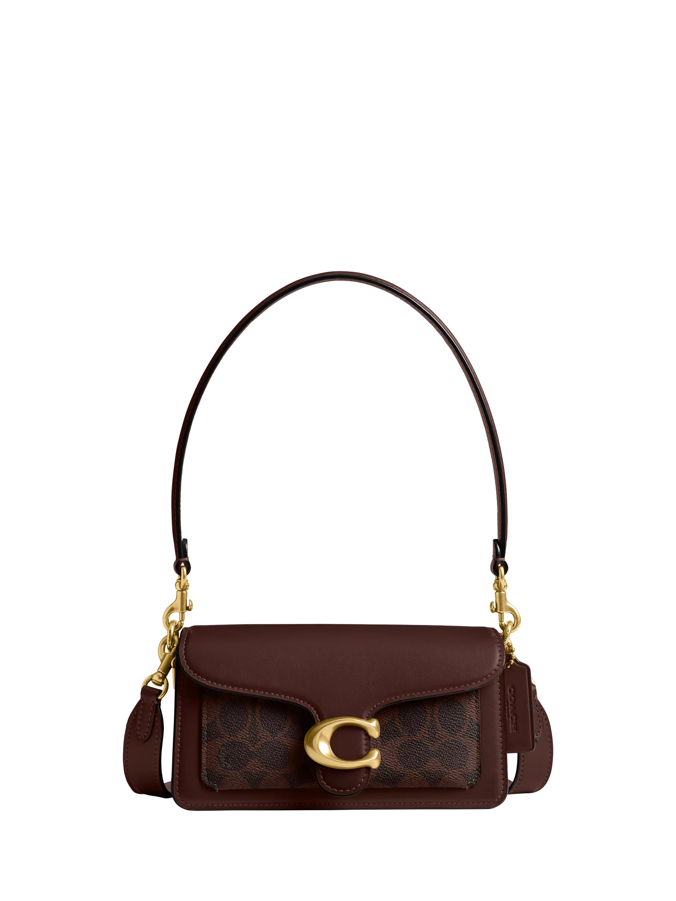 Coach Tabby shoulder bag Signature Maple petite 20, UK version