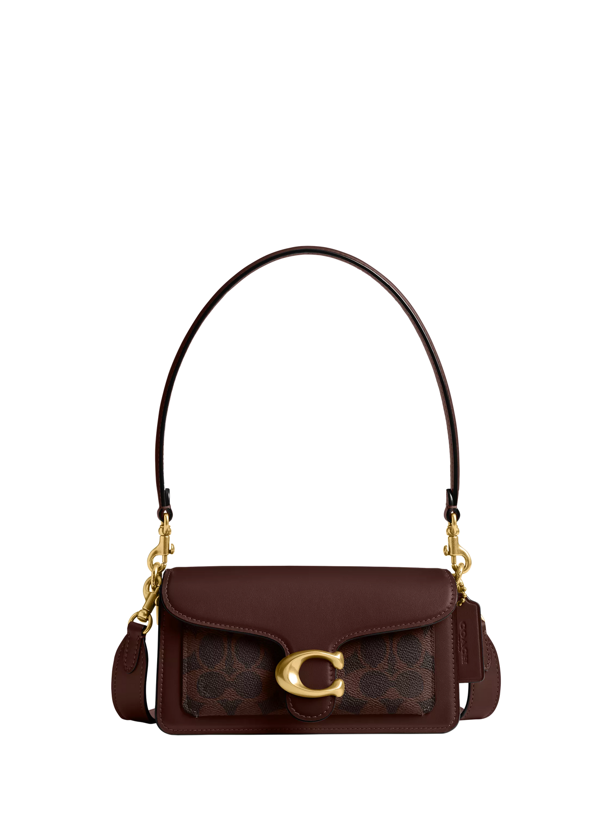 Coach Tabby shoulder bag Signature Maple petite 20, UK version
