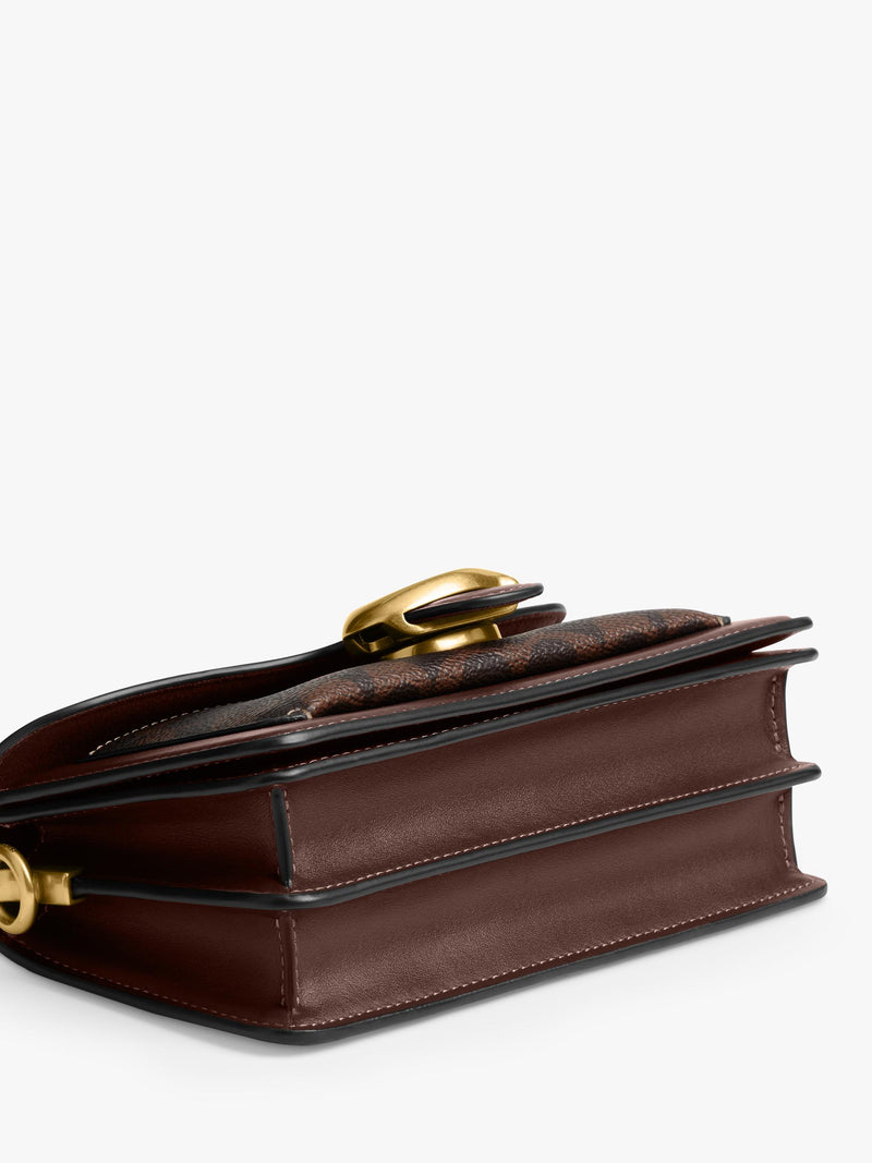Coach Tabby shoulder bag Signature Maple petite 20, UK version