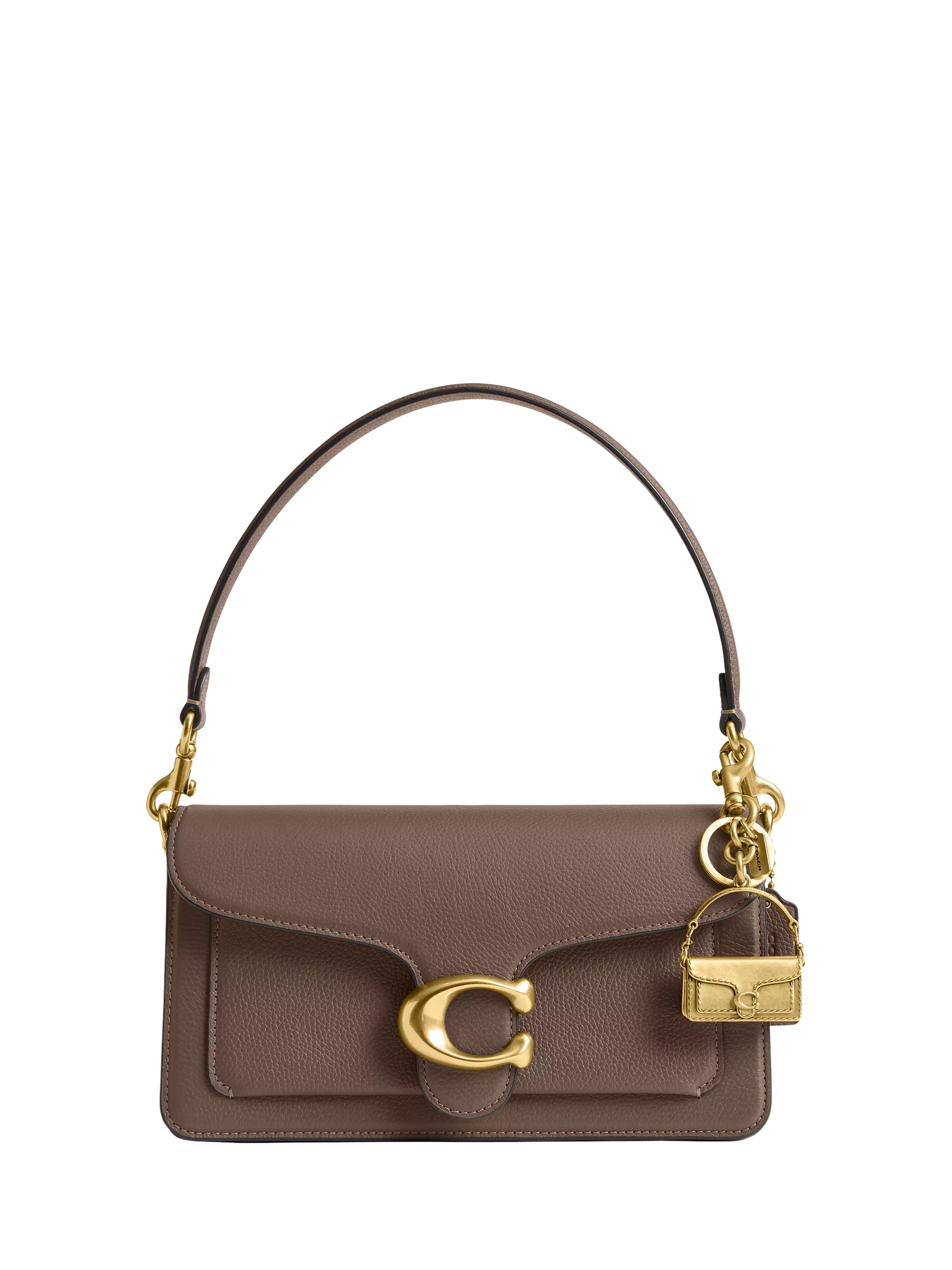 Coach Tabby Bag Charm B4 Brass gold, UK version