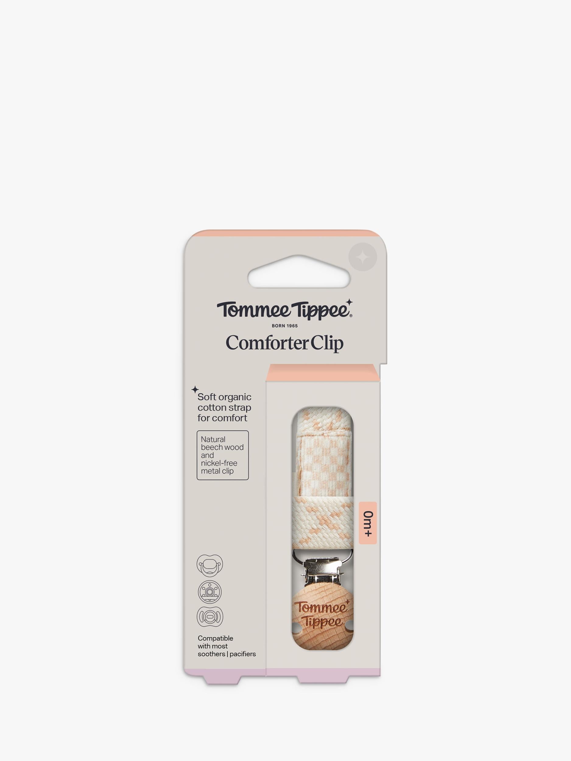 Tommee Tippee soother clip Cream, imported from the UK