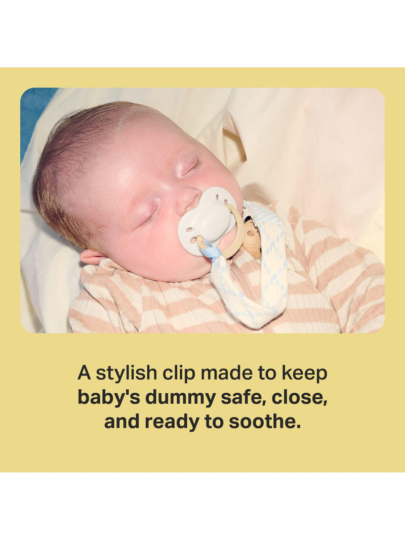 Tommee Tippee soother clip Cream, imported from the UK