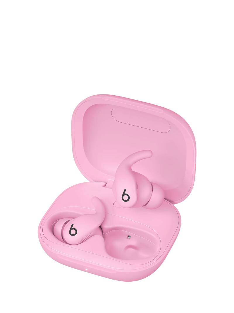 Beats Powerbeats Fit True Wireless Bluetooth In-Ear Sport Headphones with Active Noise Cancelling, Power Pink