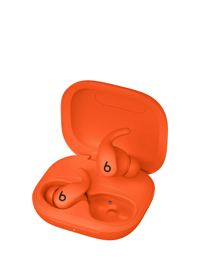 Beats Powerbeats Fit True Wireless Bluetooth In-Ear Sport Headphones with Active Noise Cancelling, Spark Orange