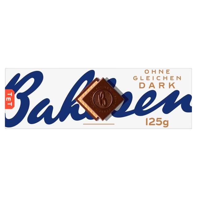 Bahlsen Ohne Gleichen Dark Chocolate Praline Wafer Biscuits   125g