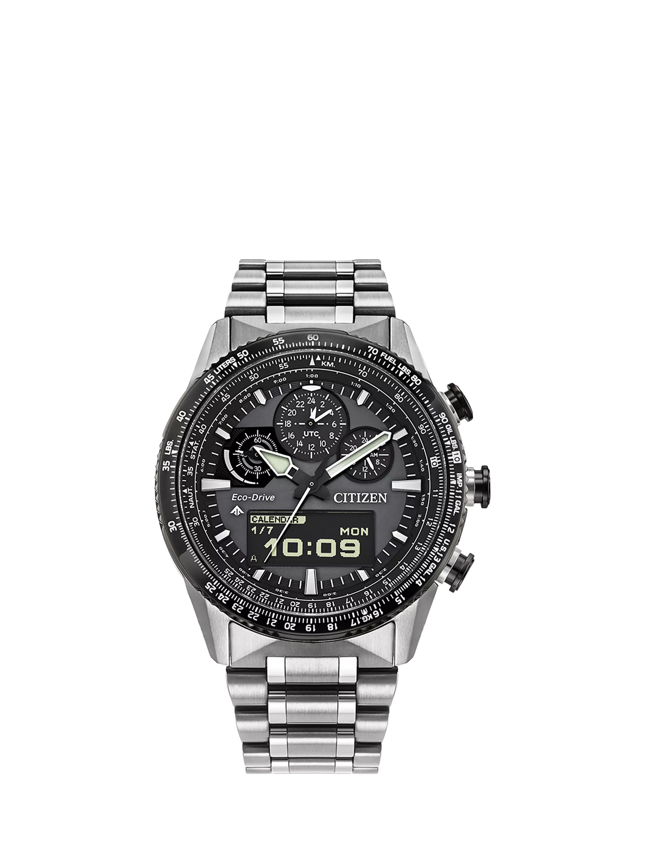 Citizen Promaster Skyhawk chronograph watch 43mm, UK version