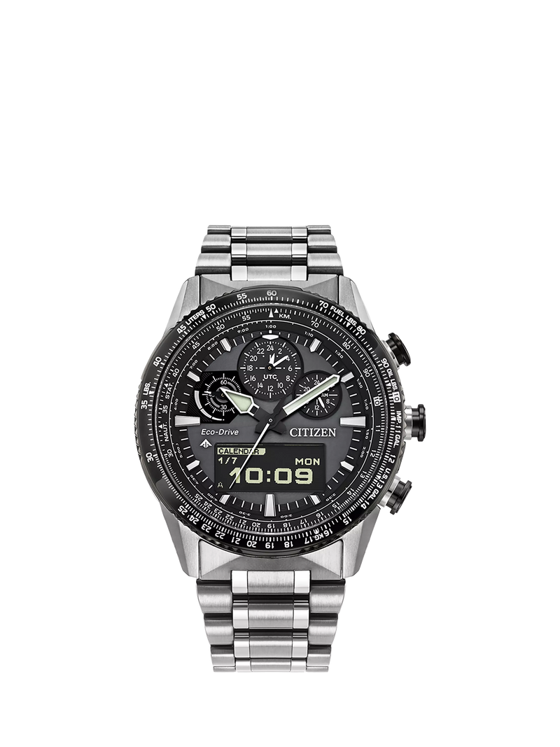 Citizen Promaster Skyhawk chronograph watch 43mm, UK version