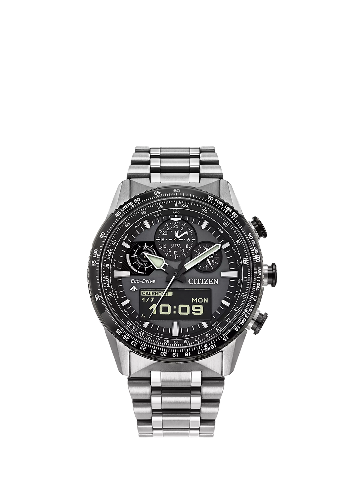 Citizen Promaster Skyhawk chronograph watch 43mm, UK version