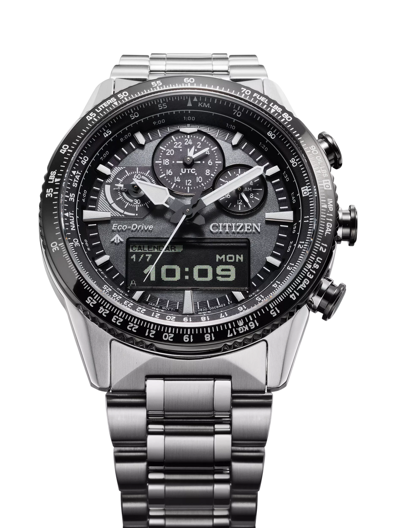 Citizen Promaster Skyhawk chronograph watch 43mm, UK version