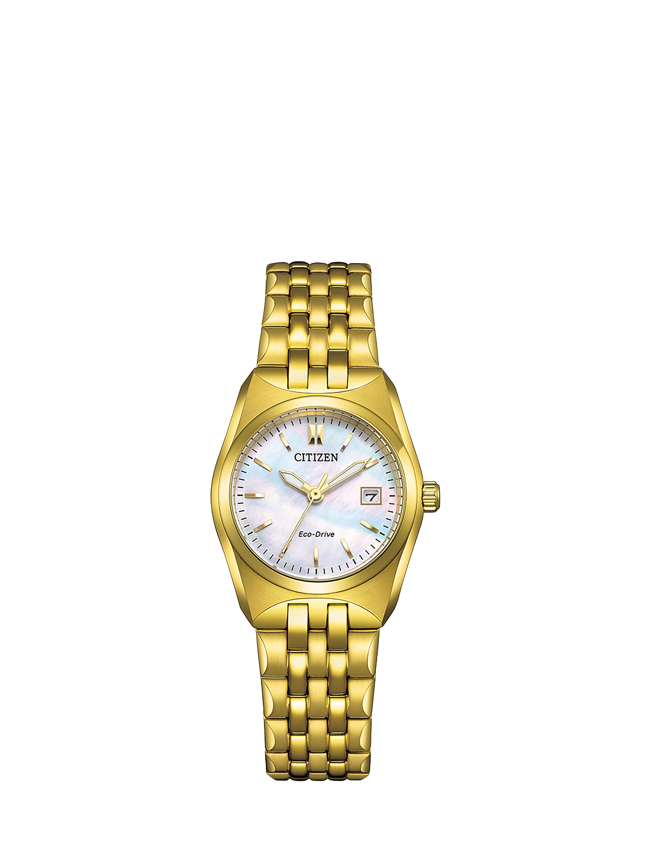 Citizen Eco-Drive gold-tone women's watch (British brand)