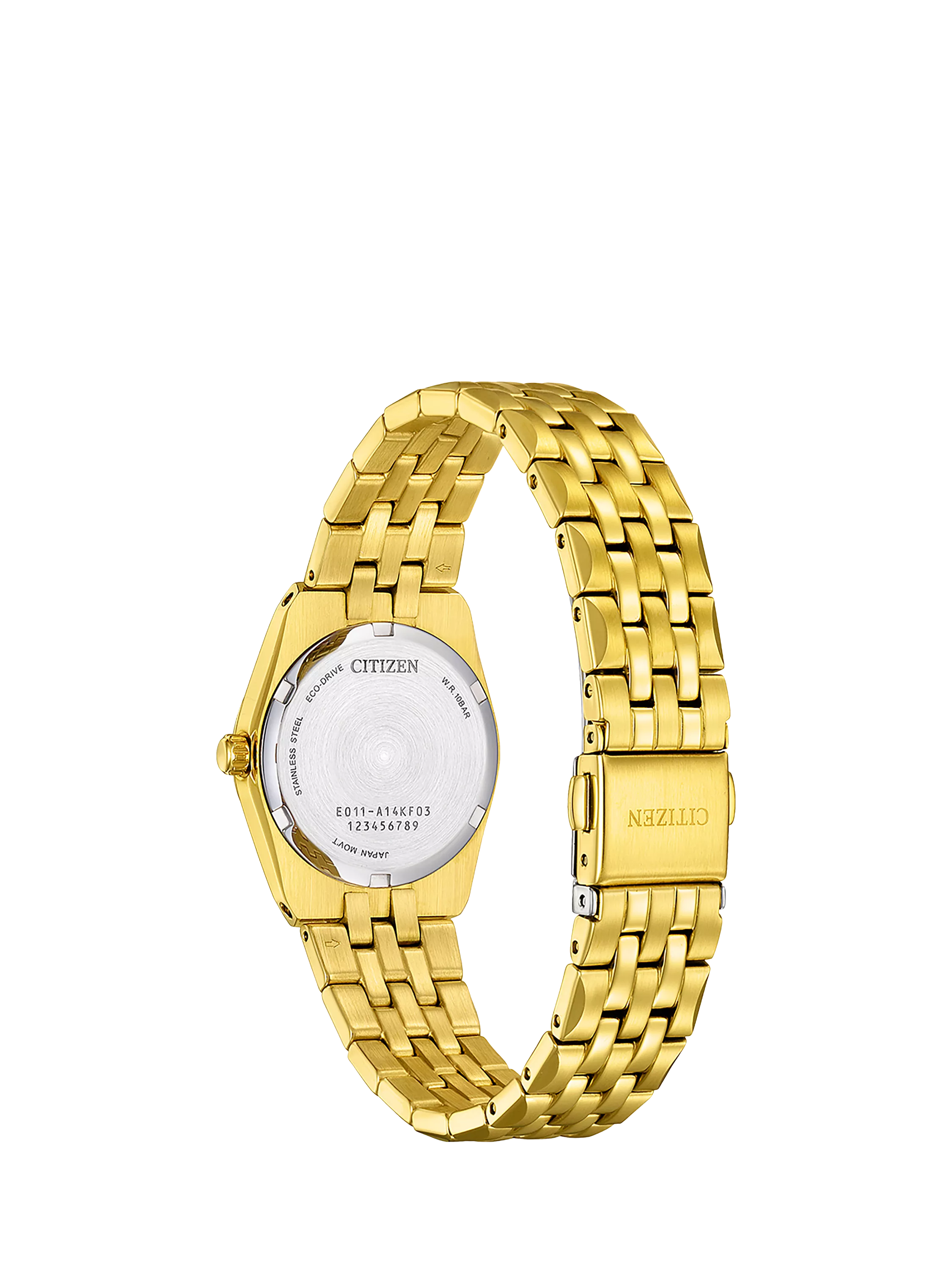 Citizen Eco-Drive gold-tone women's watch (British brand)