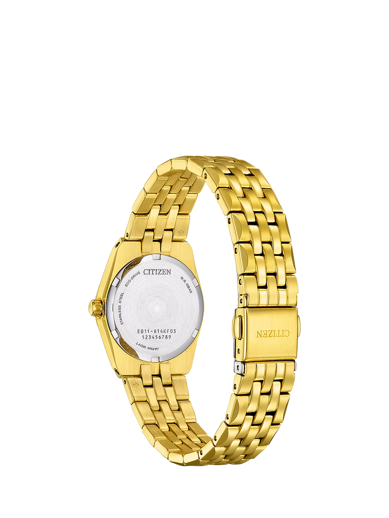 Citizen Eco-Drive gold-tone women's watch (British brand)