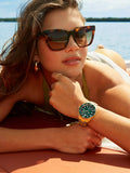 Citizen Promaster Dive watch green dial gold bracelet (British brand)