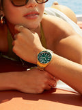 Citizen Promaster Dive watch green dial gold bracelet (British brand)