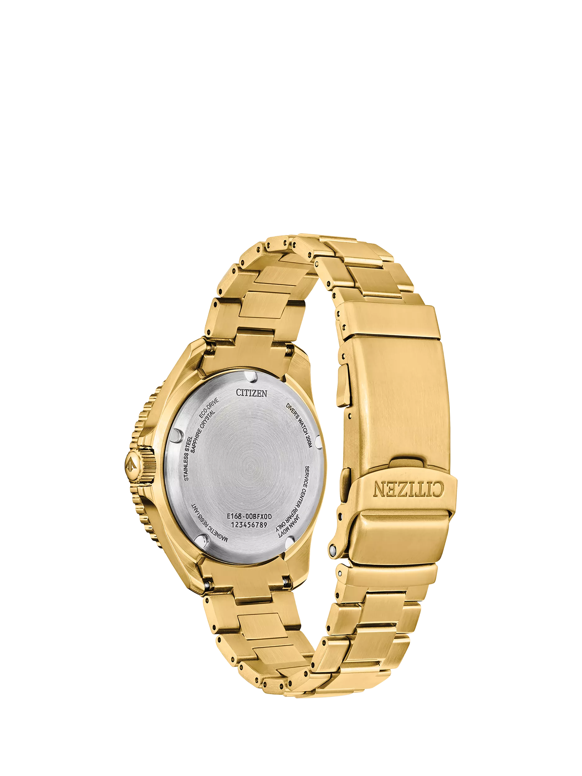 Citizen Promaster Dive watch green dial gold bracelet (British brand)