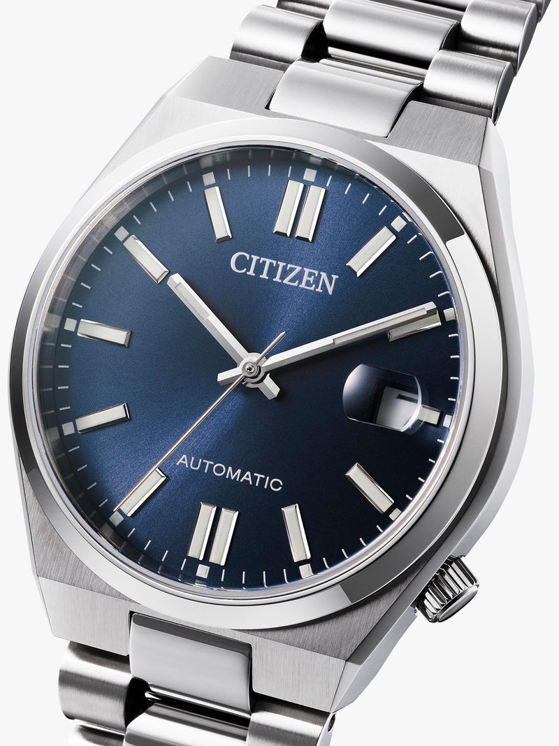 Citizen men's Tsuyosa Automatic watch blue dial 37mm - British product