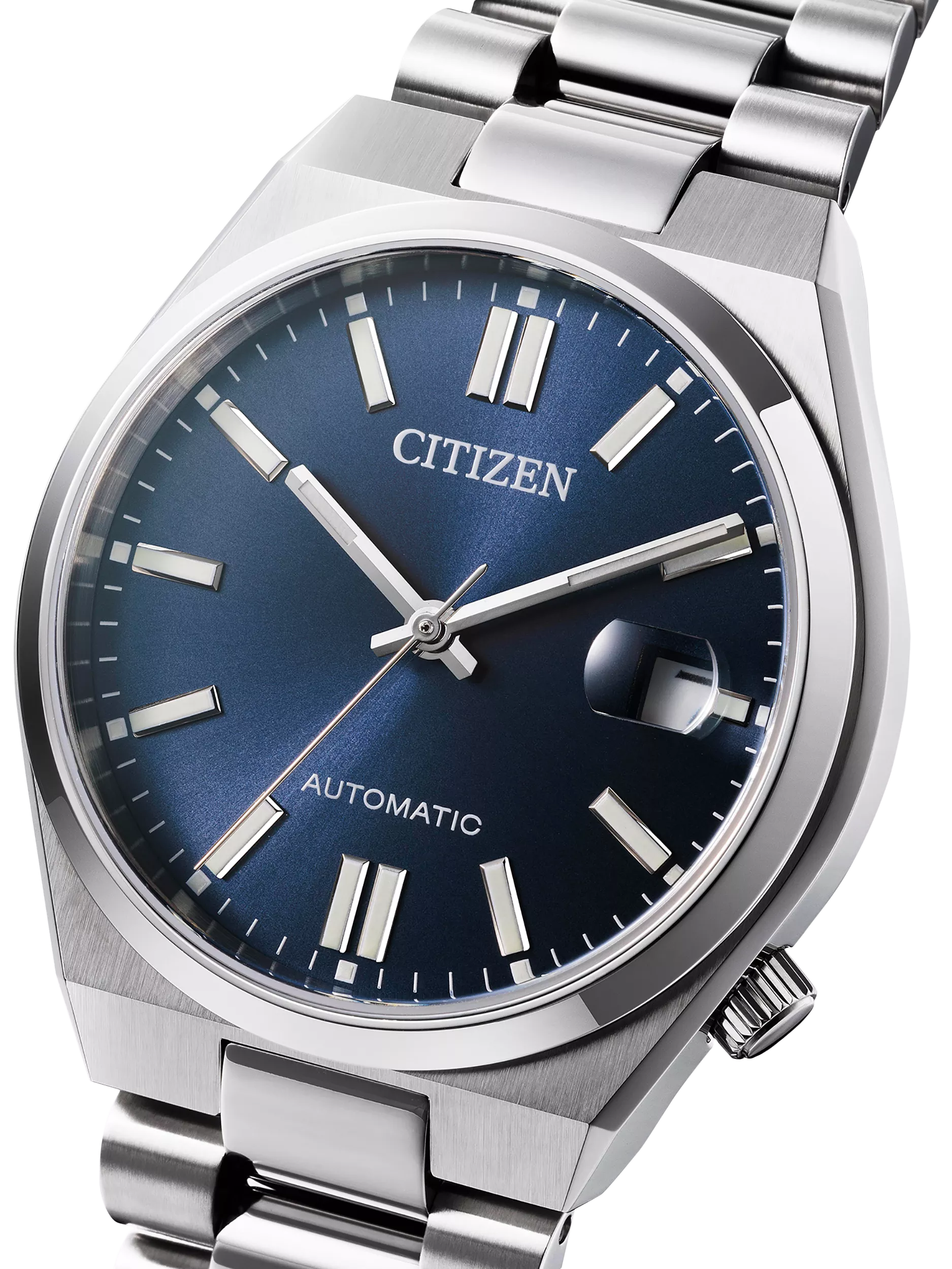 Citizen men's Tsuyosa Automatic watch blue dial 37mm - British product