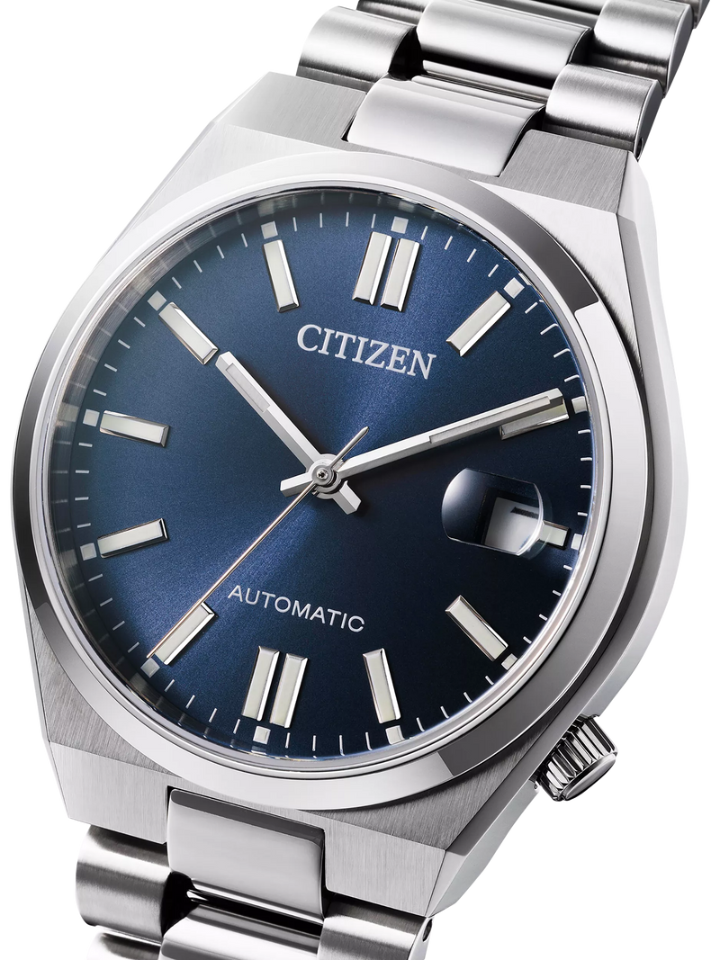 Citizen men's Tsuyosa Automatic watch blue dial 37mm - British product