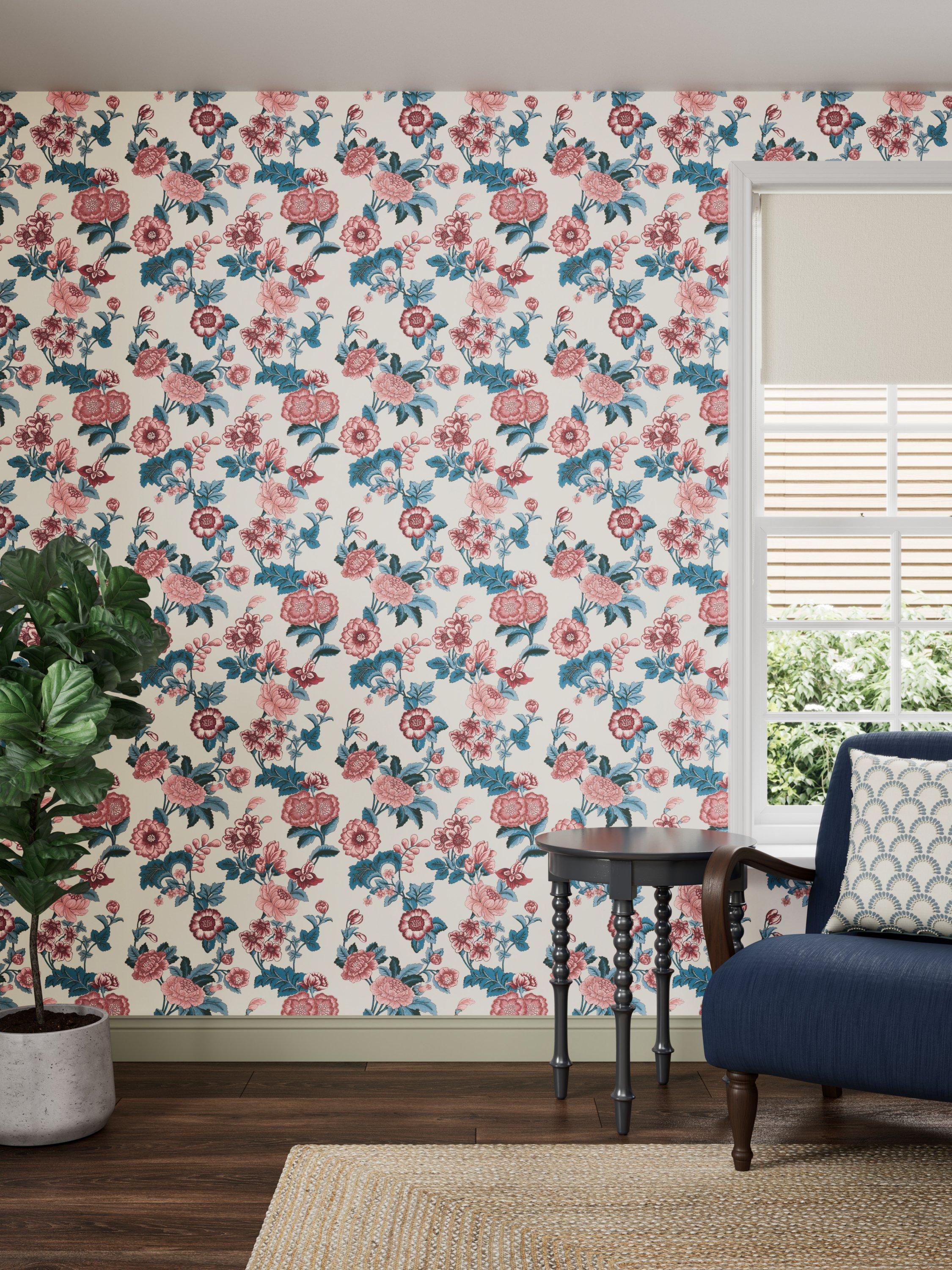 John Lewis Sanderson Boxwood wallpaper 10.05m x 52cm (British brand)