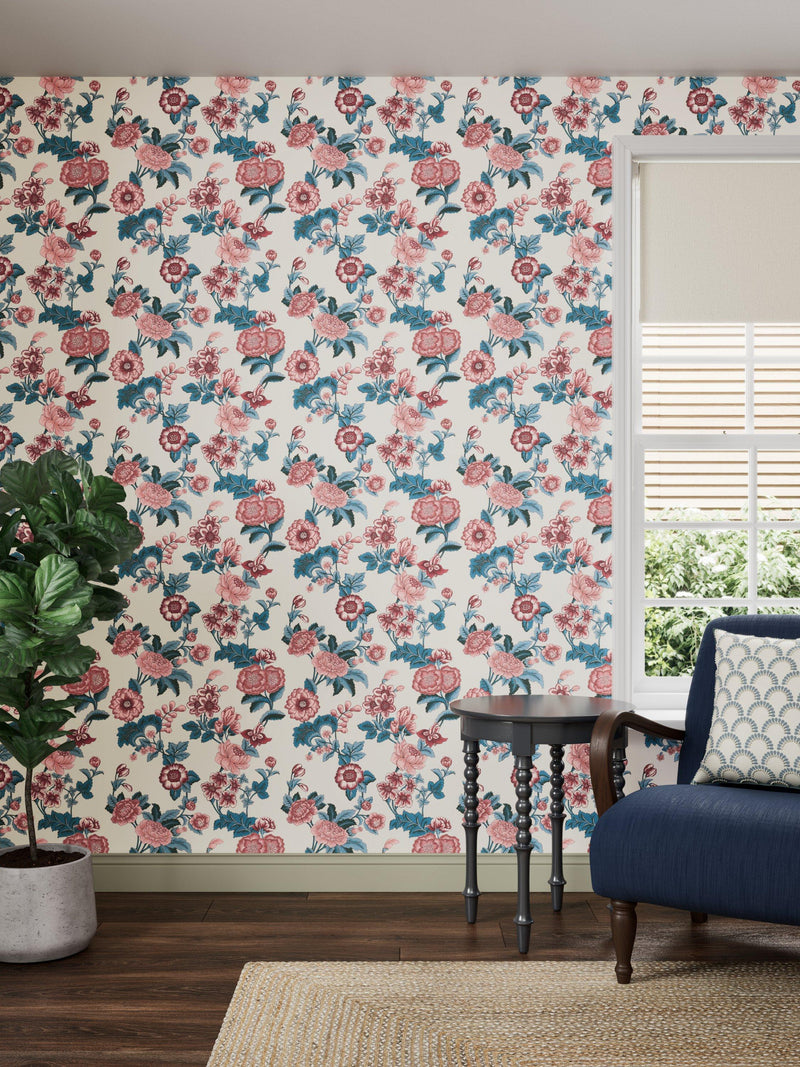 John Lewis Sanderson Boxwood wallpaper 10.05m x 52cm (British brand)