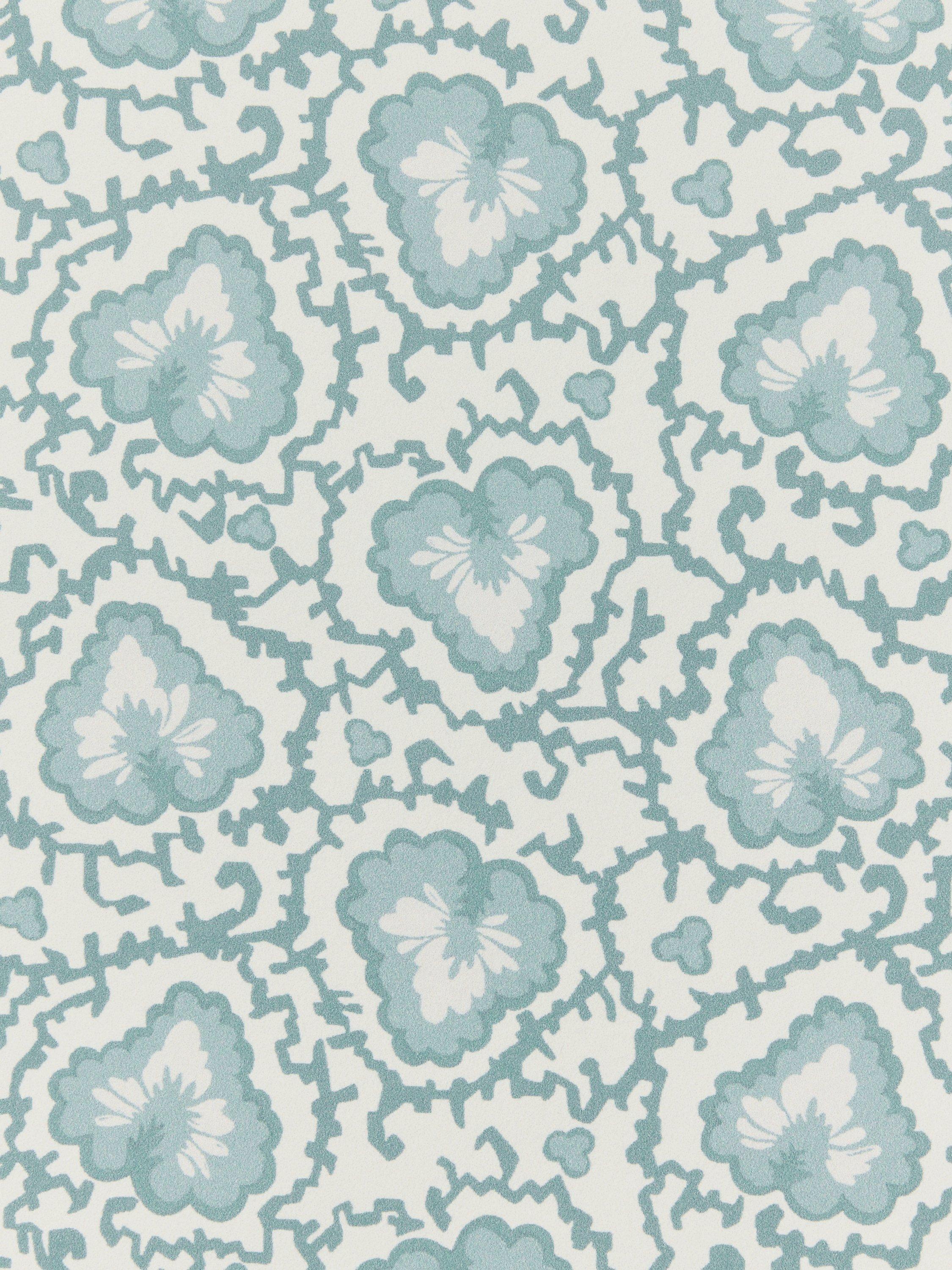John Lewis Sanderson Frisk wallpaper dove blue - British product