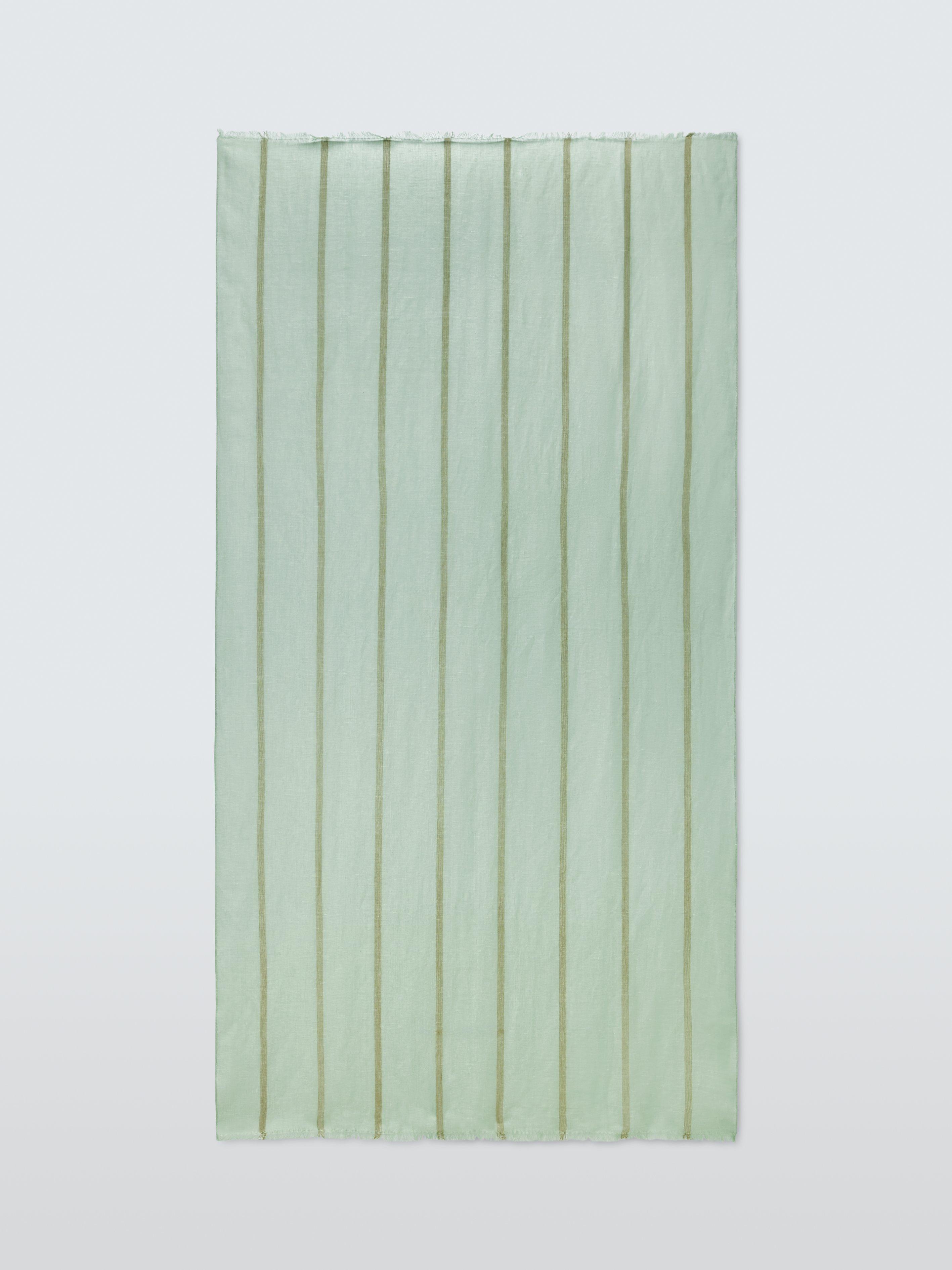 John Lewis stripe linen blend scarf 180x90cm (British brand)