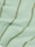 John Lewis stripe linen blend scarf 180x90cm (British brand)
