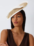 Whiteley wisteria contrast bind disc fascinator (British brand)