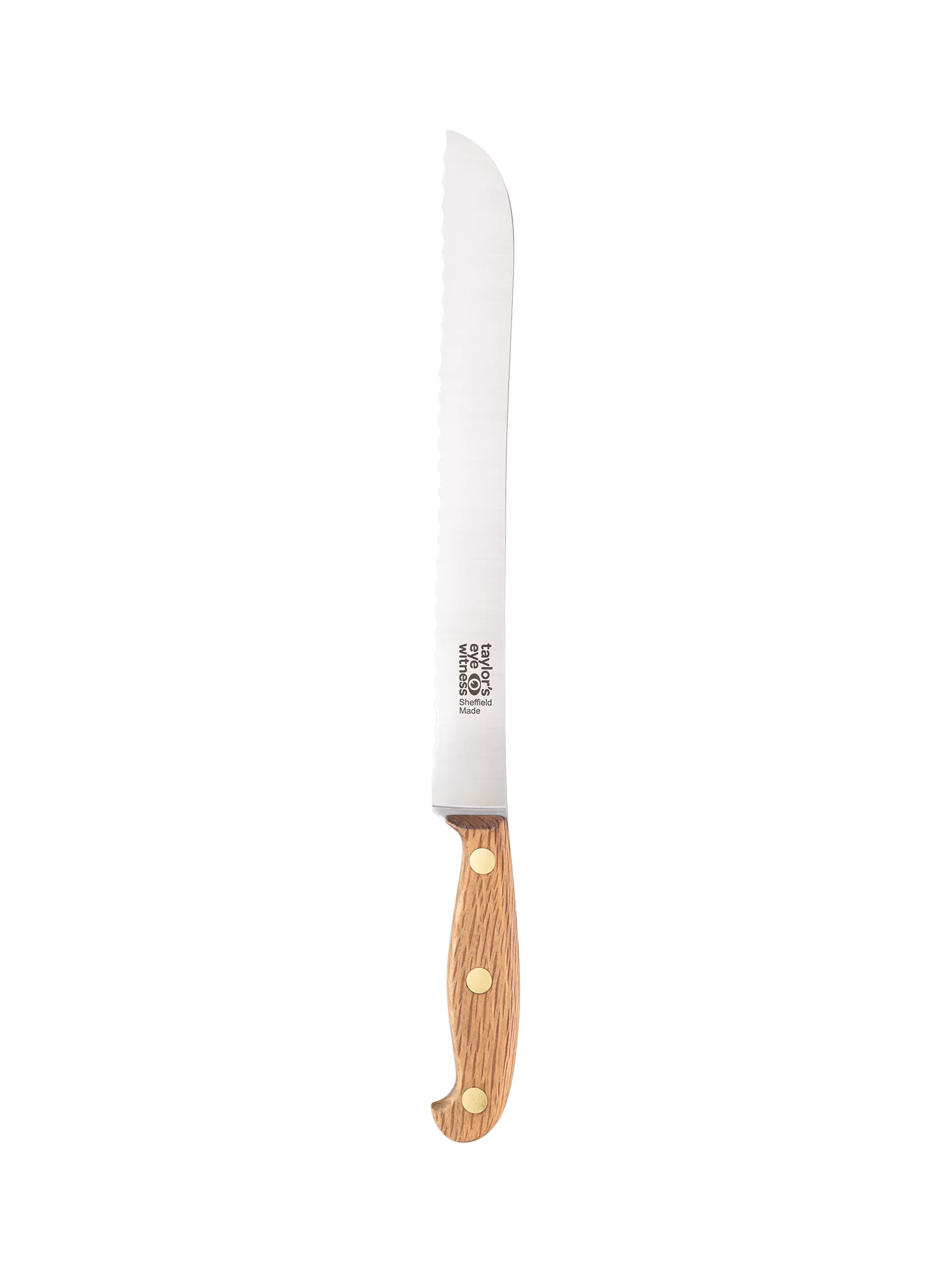 Taylor's Eye Witness Heritage Oak bread knife 23cm, UK version