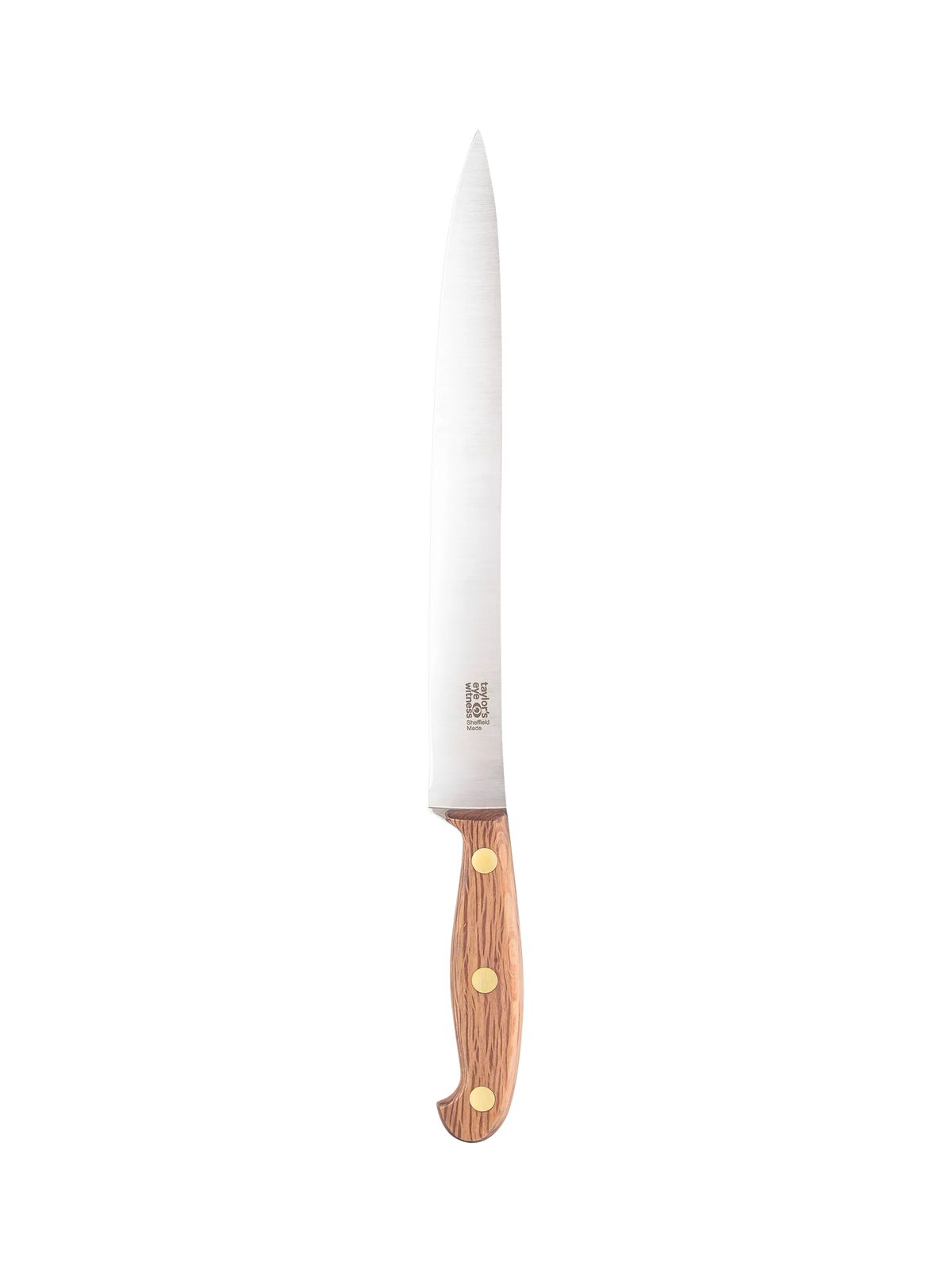 Taylor's Eye Witness Heritage Oak Sheffield Made Carving Knife, 23cm
