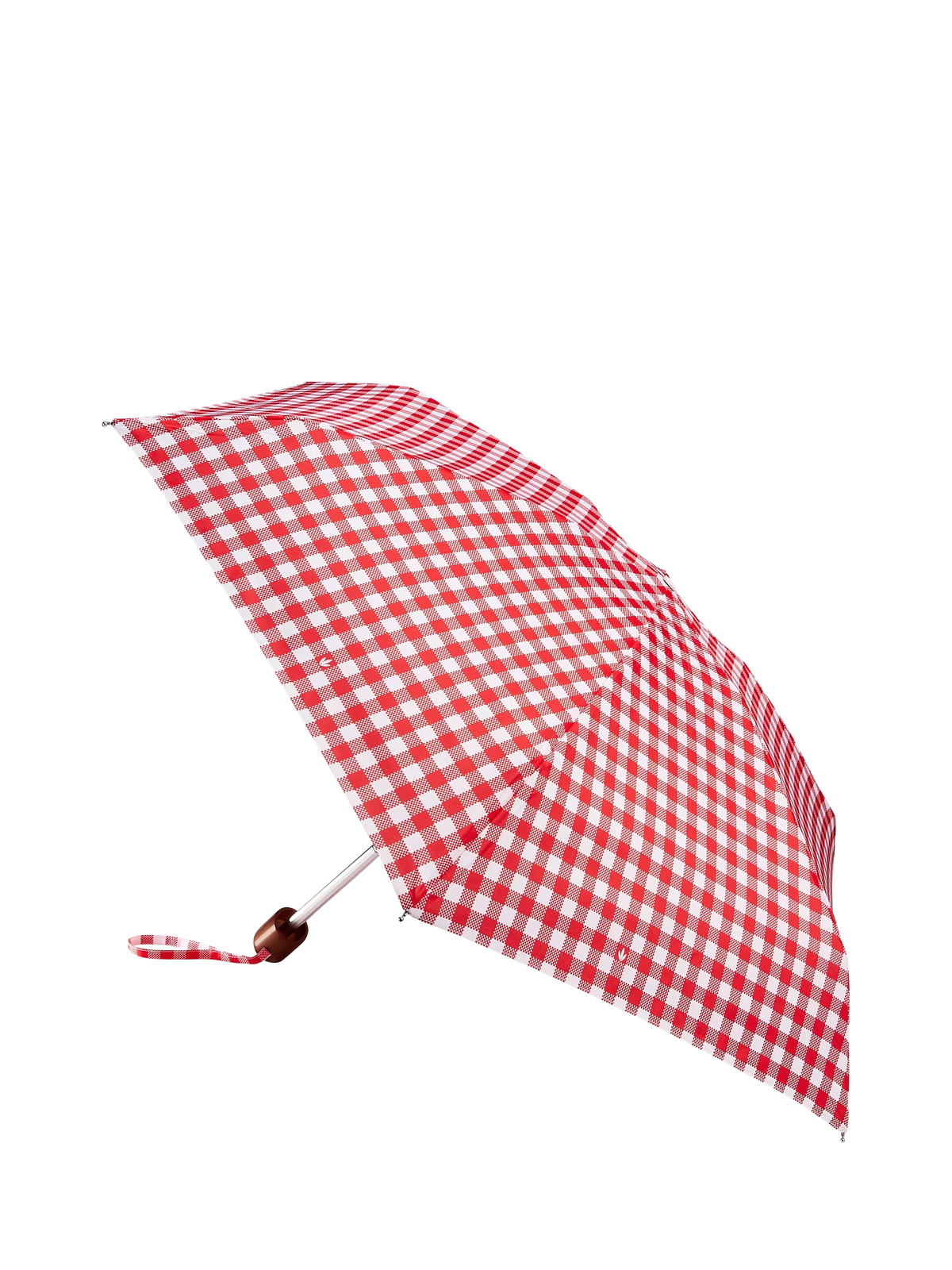 Fulton Tiny 2 Gingham compact umbrella (British brand)
