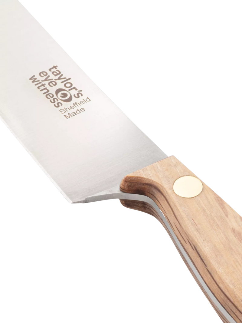 Taylor's Eye Witness Heritage Oak Santoku knife 17cm - British product